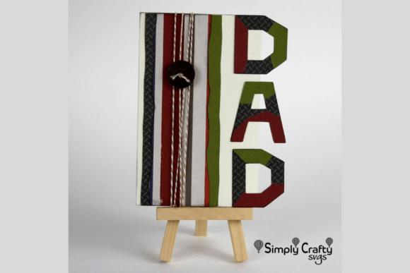 Dad Card 3D SVG for Father’s Day Branding