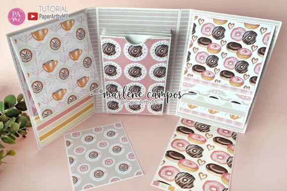 Interactive Skinny Scrapbook Album: A 3D SVG Design for Birthday-Themed Branding