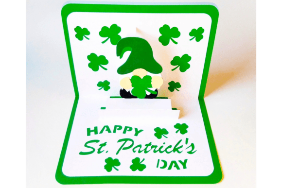 St. Patrick’s Day Card SVG Templates with 3D Design for Real Crafters
